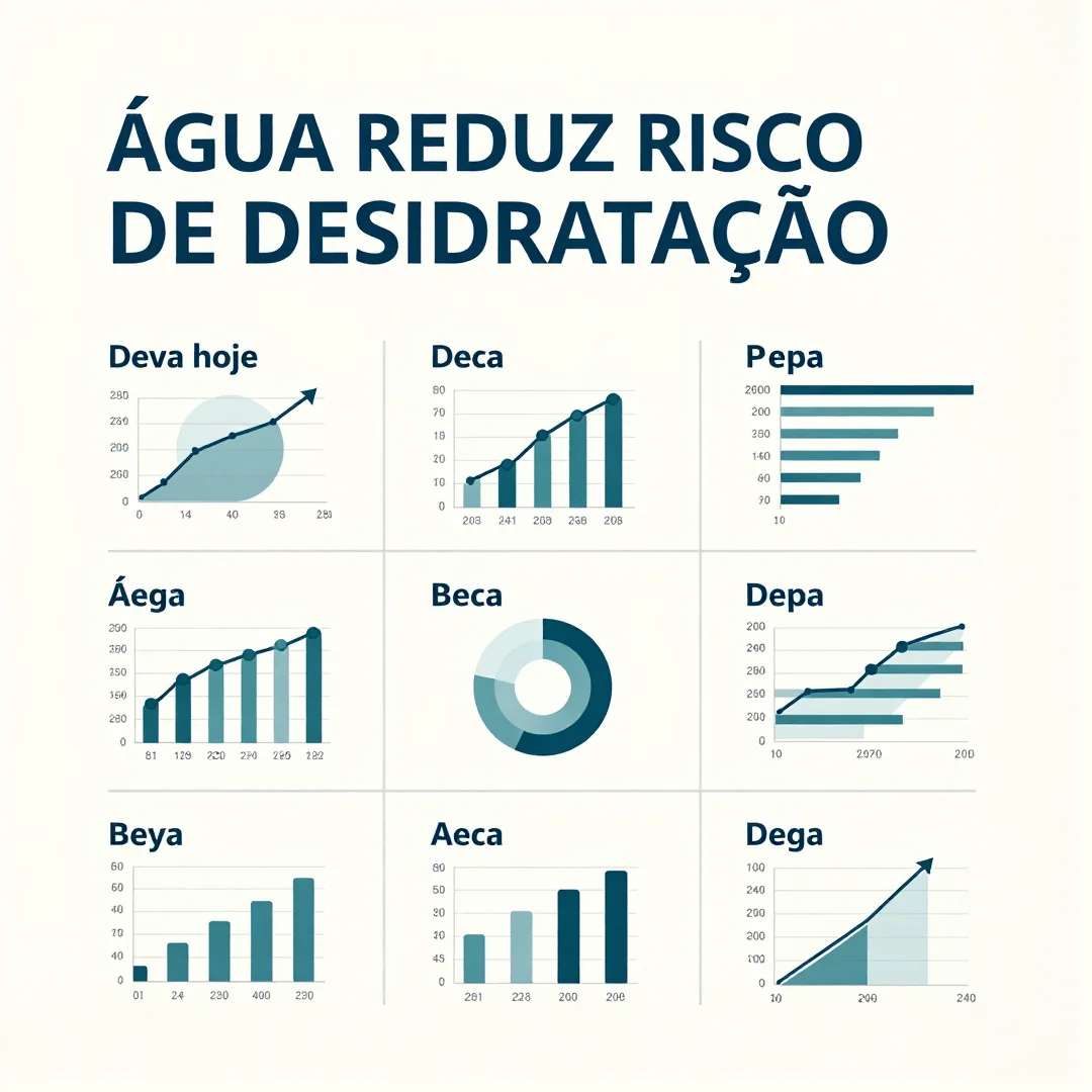 Infográfico - Água reduz risco de desidratação: beba hoje mesmo para proteger seu coração