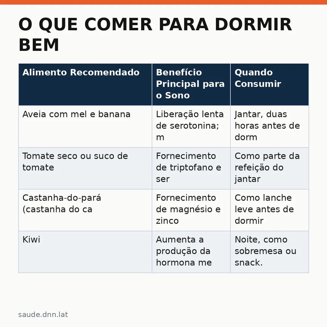 Infográfico - O que comer para dormir bem? Como seus hábitos alimentares afetam o sono