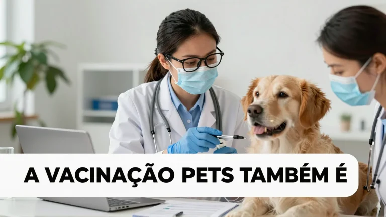 A vacinação dos pets também é importante para a sua saúde