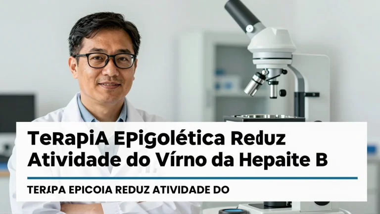 Terapia Epigenética Reduz Atividade do Vírus da Hepatite B: Avanço Promissor para Milhões no Brasil