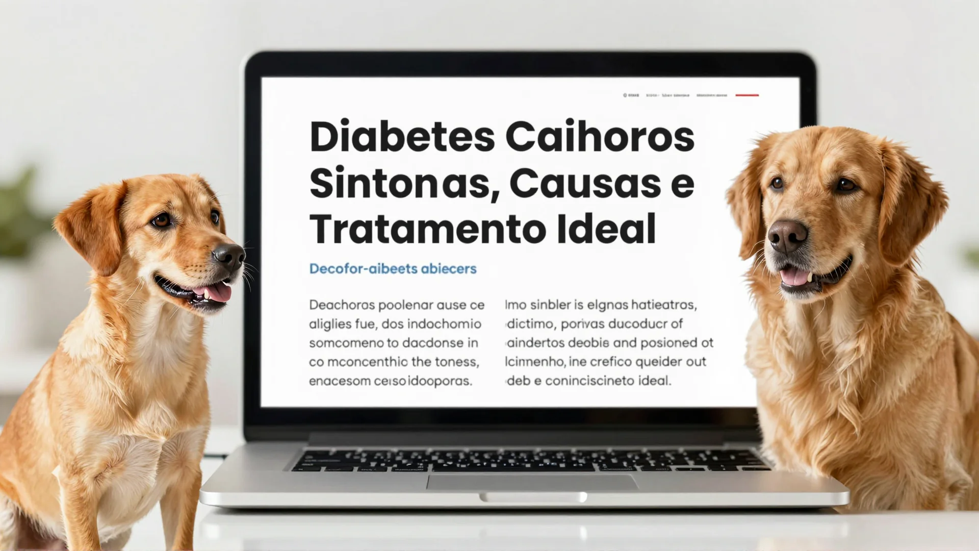 Diabetes em Cachorros: Sintomas, Causas e Tratamento Ideal