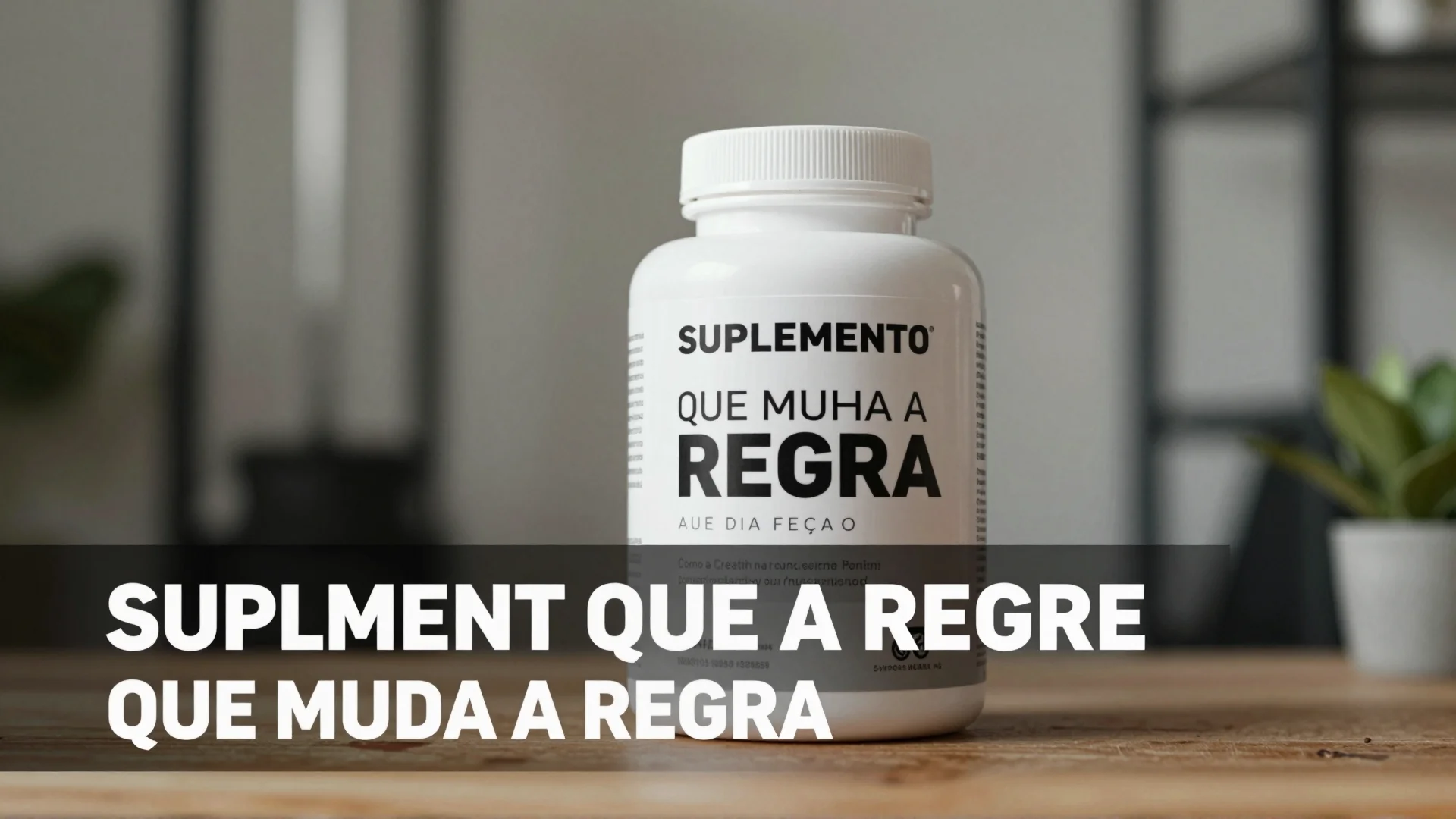 Suplemento que muda a regra: como a creatina aumenta força muscular mesmo sem treino