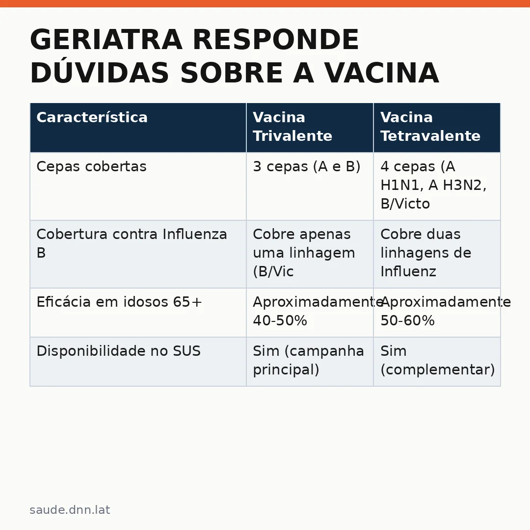 Infográfico - Geriatra responde dúvidas sobre a vacina da gripe para pessoas 60+: veja os detalhes que ninguém te conta