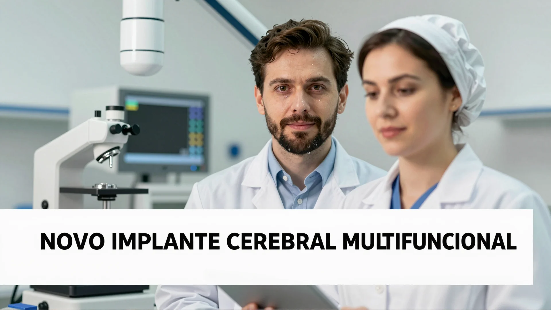 Novo implante cerebral multifuncional avança em testes: o futuro da neurocirurgia chegou mais perto