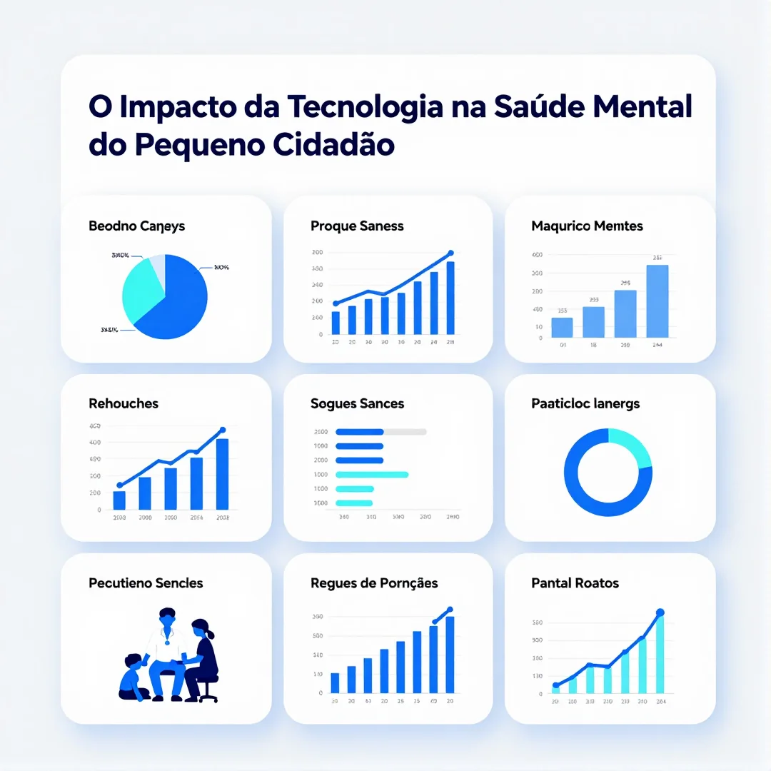 Infográfico - O Impacto da Tecnologia na Saúde Mental do Pequeno Cidadão