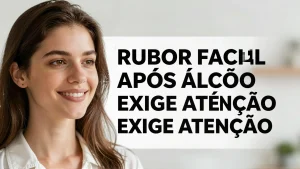 Rubor facial após álcool exige atenção médica: quando procurar ajuda segundo estudo