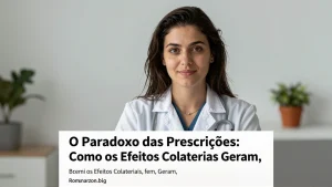 O Paradoxo das Prescrições: Como os Efeitos Colaterais Geram Novas Receitas