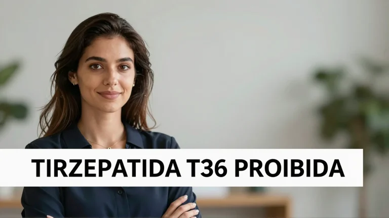 Tirzepatida T36 proibida: o que você precisa saber sobre a decisão da Anvisa