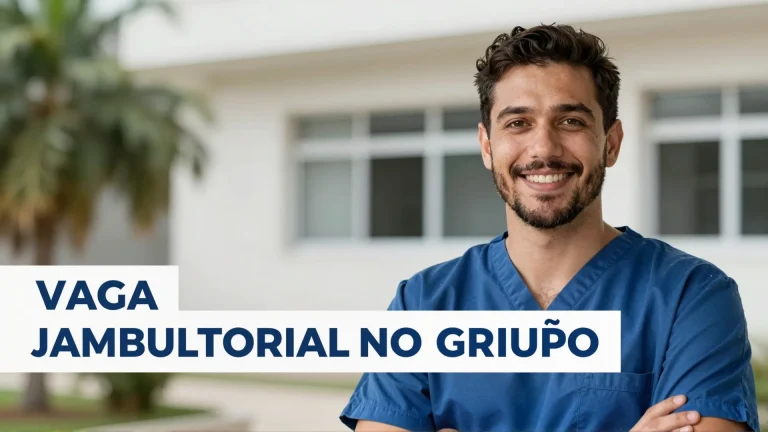 Vaga Enfermeiro Ambulatorial no Grupo São Cristóvão: Como se Candidatar