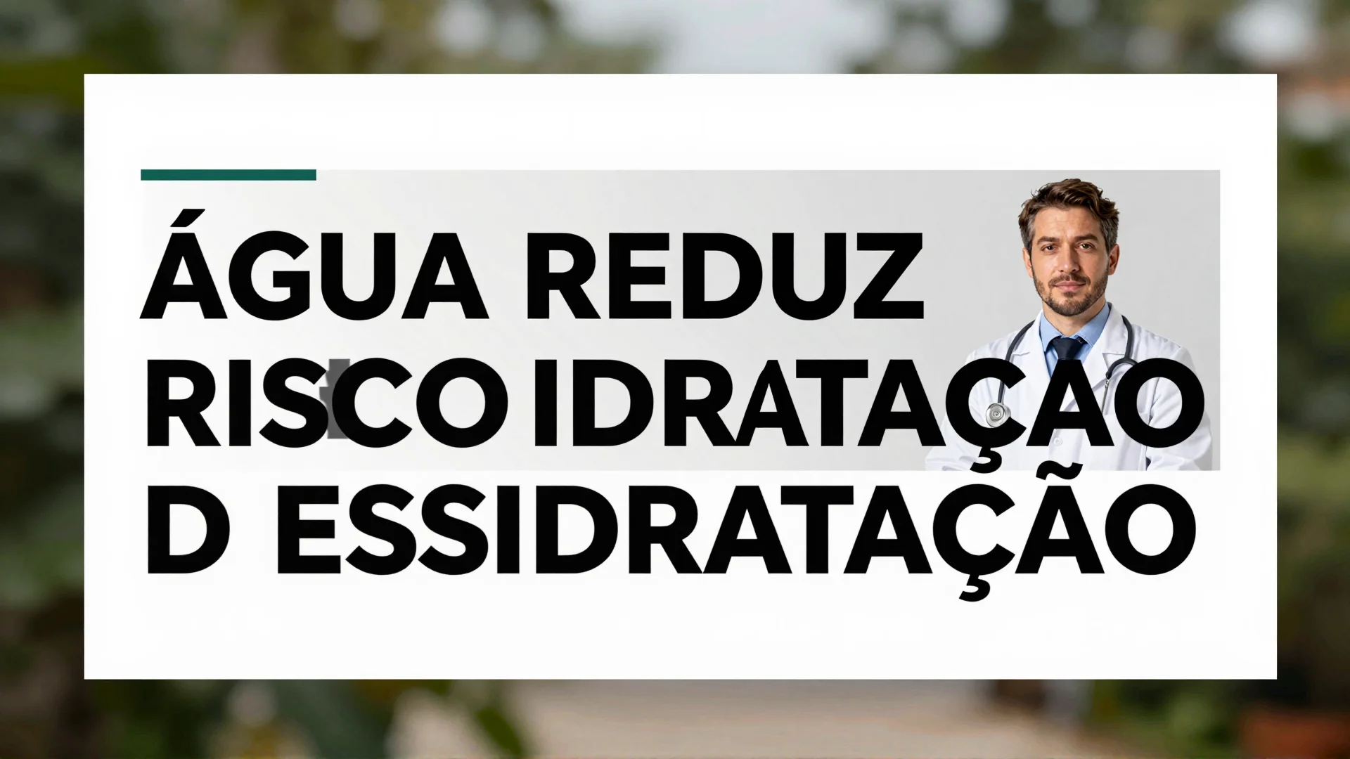 Água reduz risco de desidratação: beba hoje mesmo para proteger seu coração
