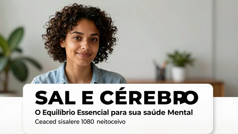 Sal e Cérebro: O Equilíbrio Essencial para sua Saúde Mental