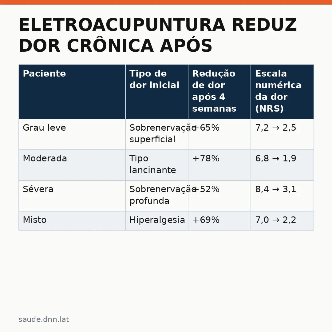 Infográfico - Eletroacupuntura reduz dor crônica após herpes-zóster: alternativa eficaz ao tratamento convencional