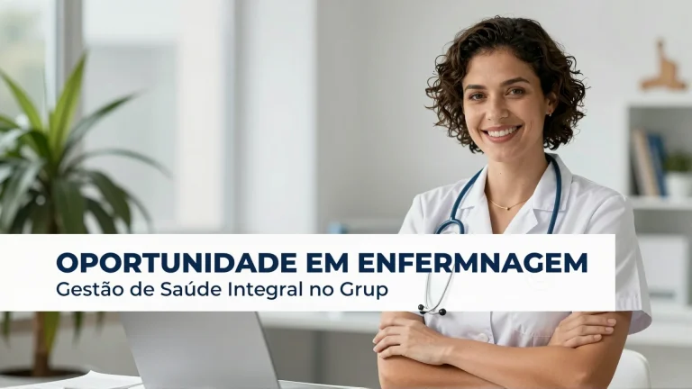 Oportunidade em Enfermagem: Gestão de Saúde Integral no Grupo Santa Joana