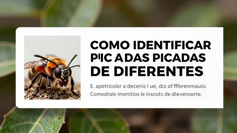 Como identificar picadas de diferentes insetos e prevenir reações alérgicas graves