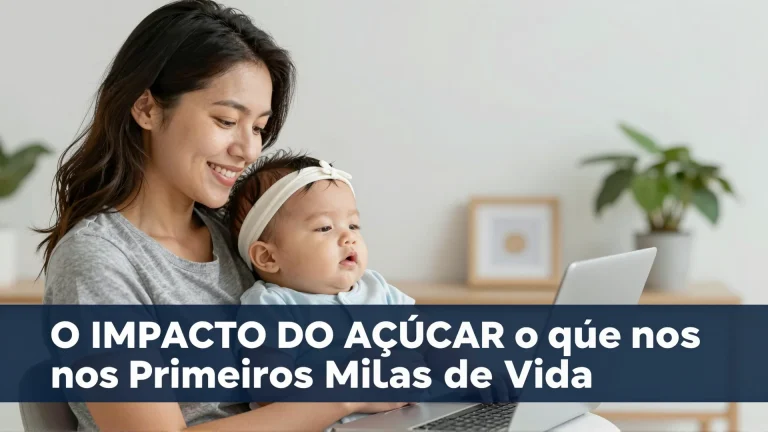 O Impacto do Açúcar nos Primeiros Mil Dias de Vida: O Que a Ciência Diz