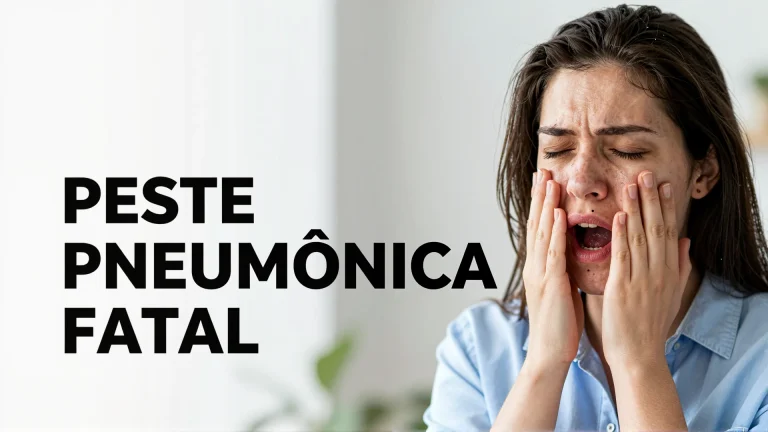 Peste pneumônica fatal: saiba como o catarro se compara ao xarope de framboesa
