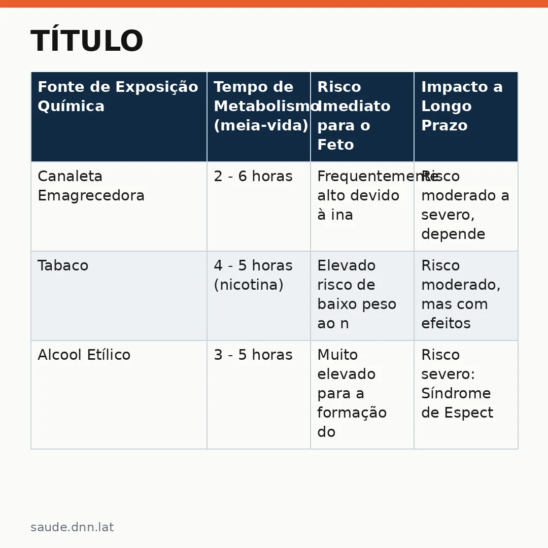 Infográfico - Título: Por Que Gestantes Devem Evitar Canetas Emagrecedoras e Como Isso Afeta o Desenvolvimento do Cérebro