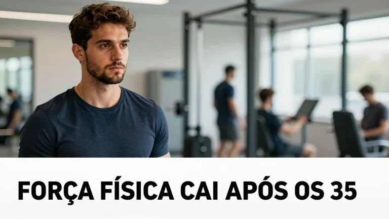 Força física cai após os 35 anos: o que diz a ciência sobre saúde e envelhecimento