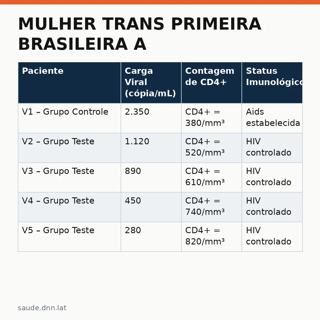 Infográfico - Mulher trans primeira brasileira a testar injeção anti-HIV: avanço histórico na ciência