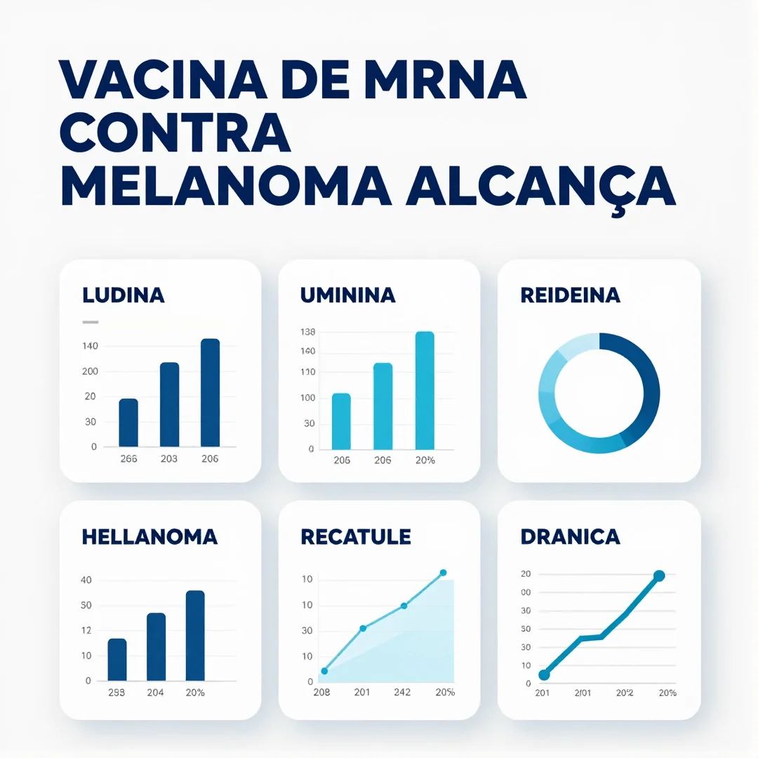 Infográfico - Vacina de mRNA contra melanoma alcança fase 3: quando pacientes oncológicos poderão se vacinar no Brasil
