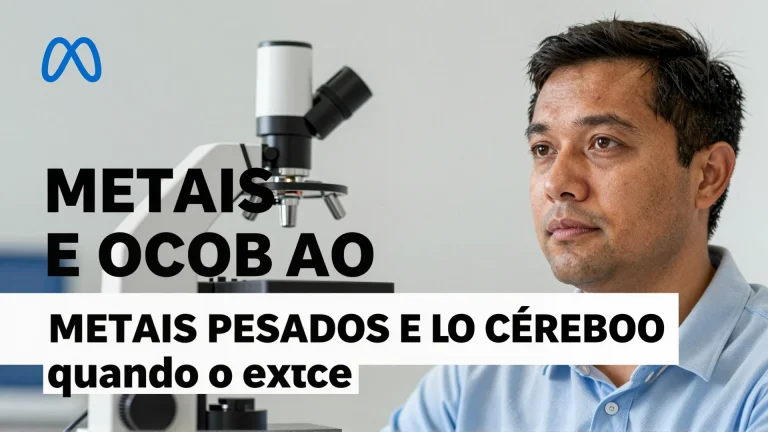 Metais pesados e o cérebro em desenvolvimento: quando o excesso vira inimigo
