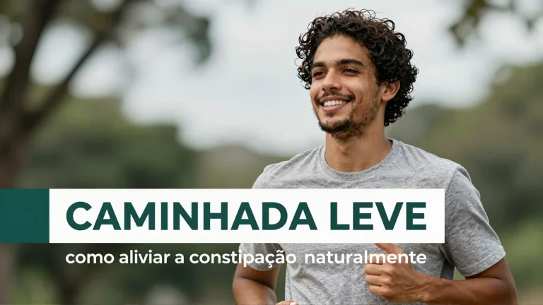 Caminhada leve: como aliviar a constipação naturalmente