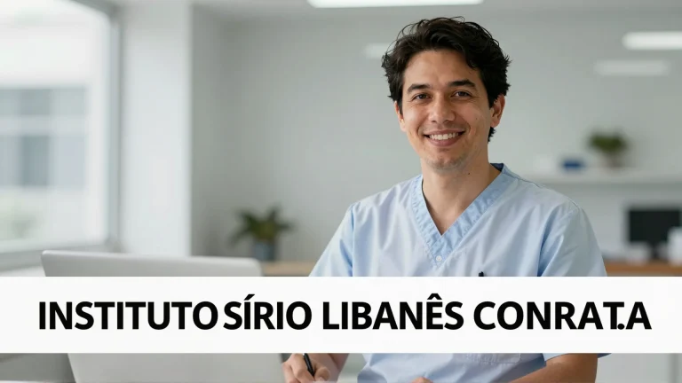Instituto Sírio Libanês contrata enfermeiro júnior centro cirúrgico diurno em Barueri com bolsa alimentação