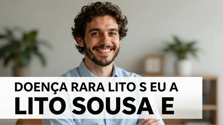 Doença rara Lito Sousa e a revolução da genética na saúde