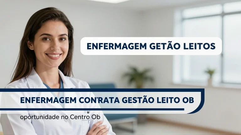 Enfermagem contrata gestão leitos: oportunidade no Centro Obstétrico de Ribeirão Preto
