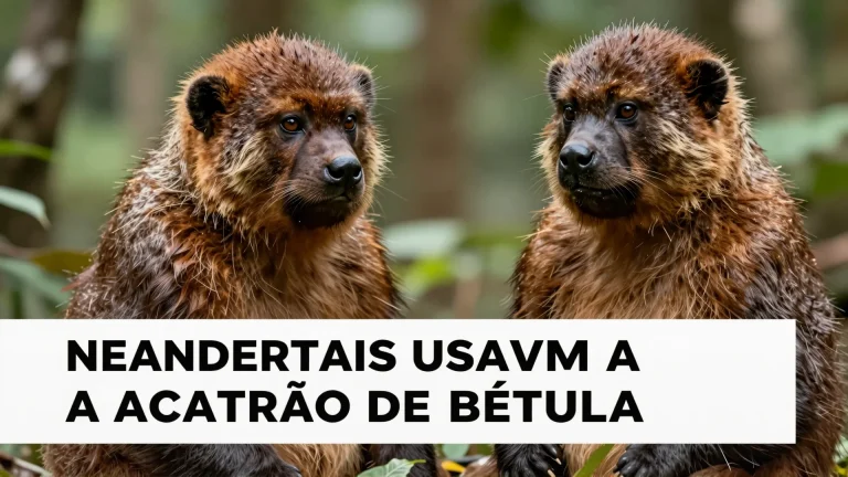 Neandertais Usavam Alcatrão de Bétula como Antibiótico Natural: O Legado para a Medicina Moderna