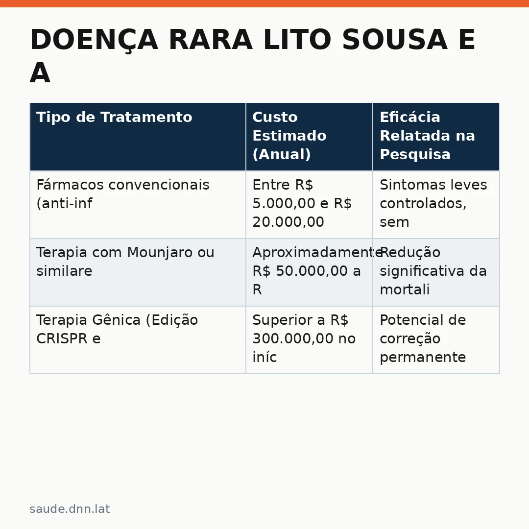 Infográfico - Doença rara Lito Sousa e a revolução da genética na saúde