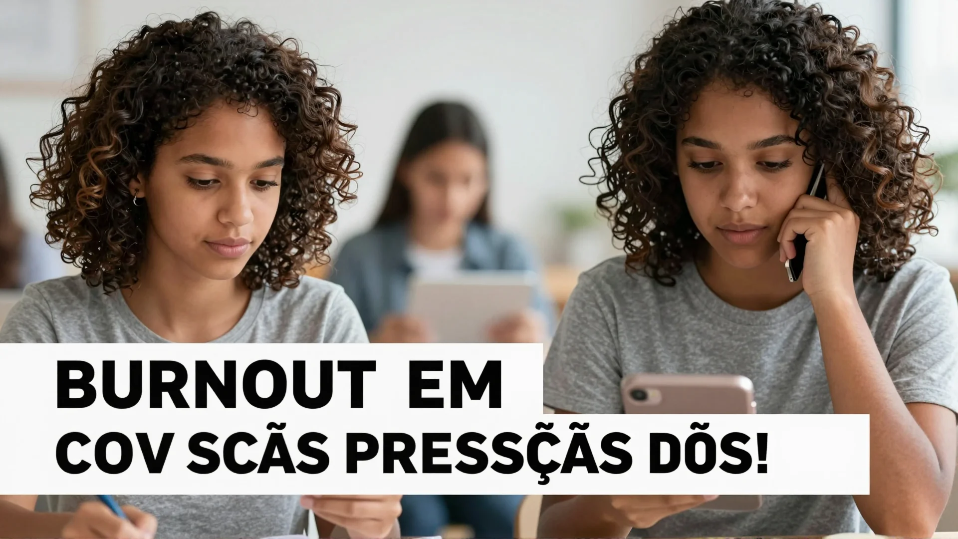Burnout em jovens cresce pressão das redes sociais; veja sinais de alerta imediatos