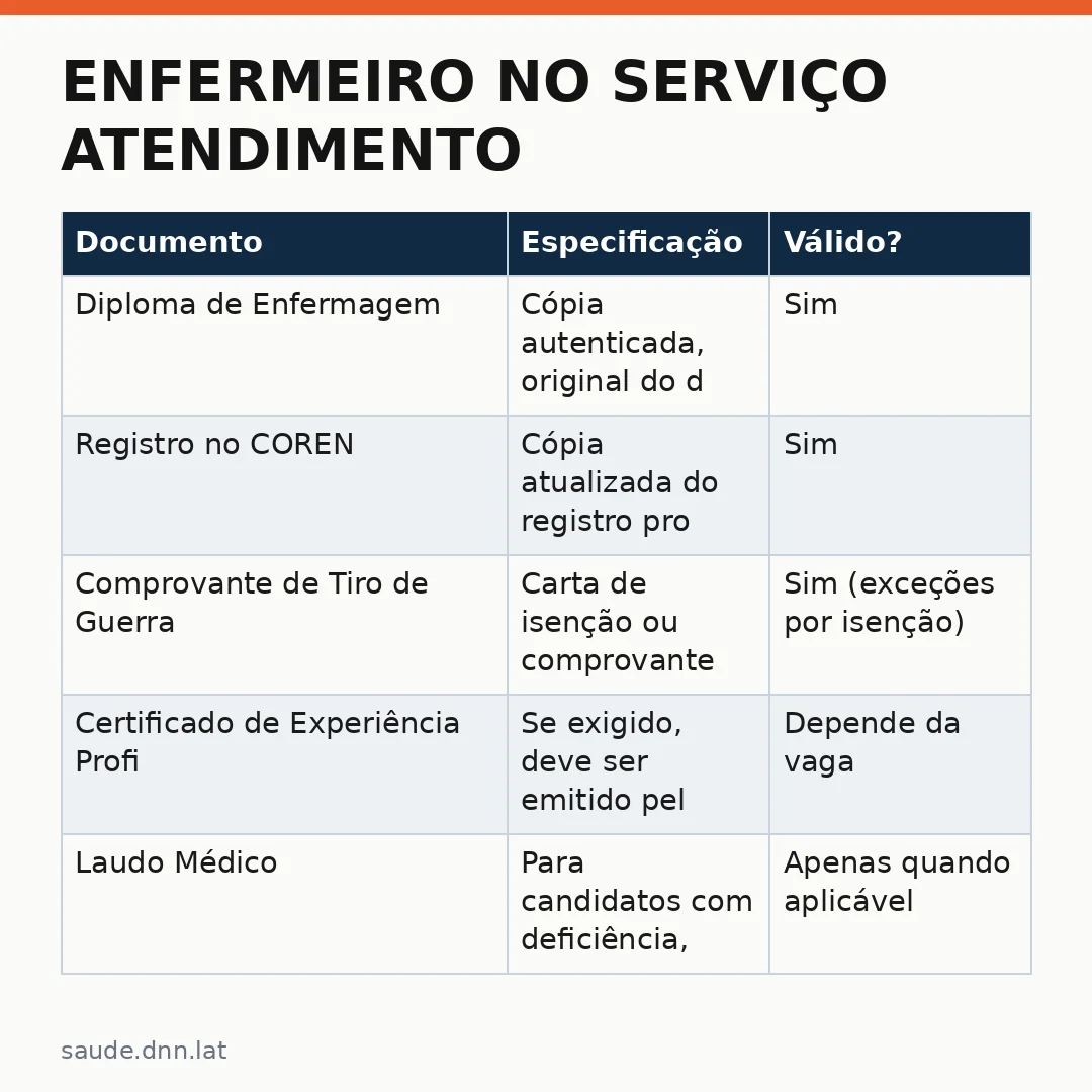 Infográfico - Enfermeiro no Serviço Atendimento Domiciliar convoca profissionais para plantão 24h na região metropolitana